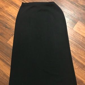 Saks fifth Avenue long black skirt